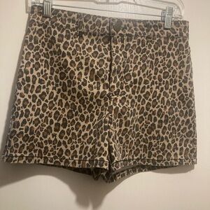Altar’d State animal print shorts